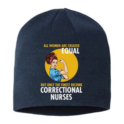 Correctional Nurse Sustainable Beanie