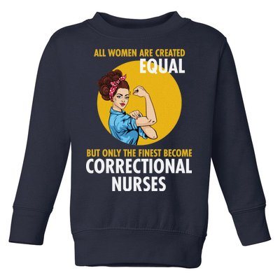 Correctional Nurse Toddler Sweatshirt