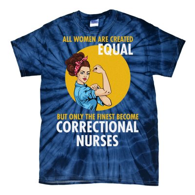 Correctional Nurse Tie-Dye T-Shirt