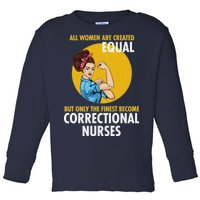 Correctional Nurse Toddler Long Sleeve Shirt