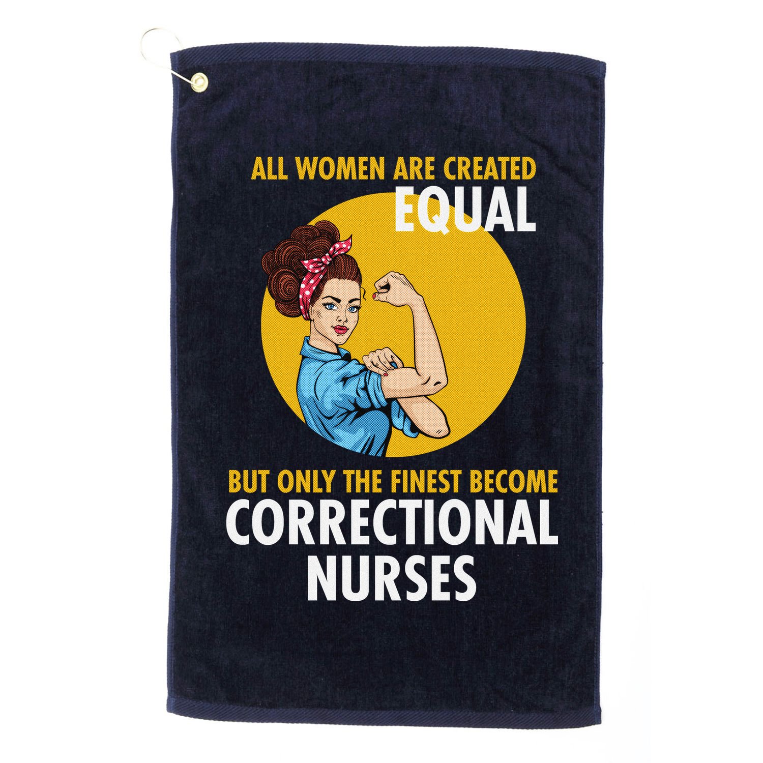 Correctional Nurse Golf Towel