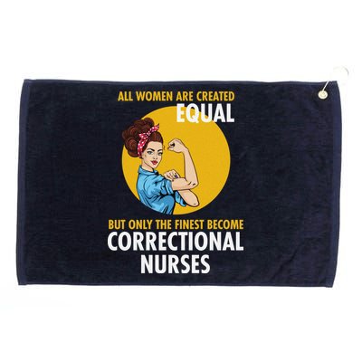 Correctional Nurse Grommeted Golf Towel