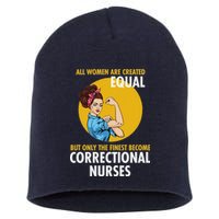 Correctional Nurse Short Acrylic Beanie