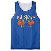 Cool Oh Snap! Funny Turkey With Wishbone Thanksgiving Gift Meaningful Gift Mesh Reversible Basketball Jersey Tank