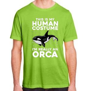 Cool Orca Sea Ocean Animal Orca Lover Adult ChromaSoft Performance T-Shirt