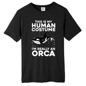 Cool Orca Sea Ocean Animal Orca Lover Tall Fusion ChromaSoft Performance T-Shirt