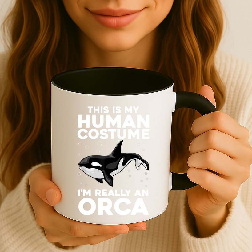 Cool Orca Sea Ocean Animal Orca Lover Mug