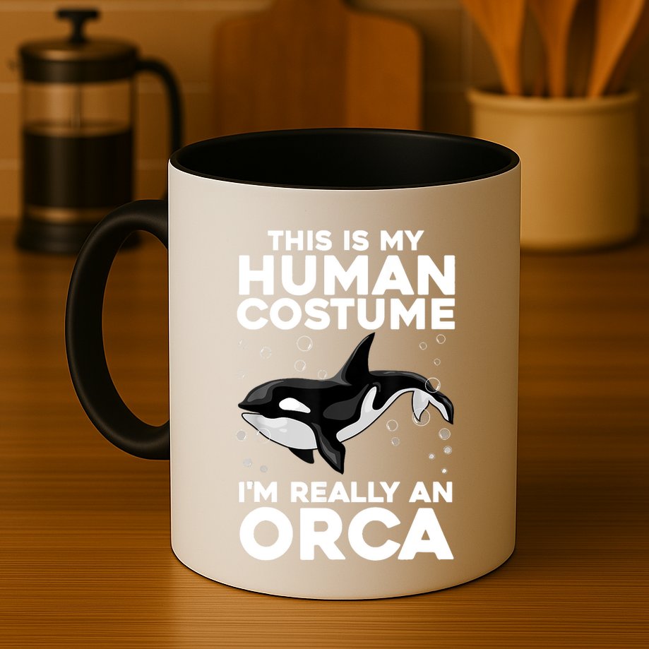 Cool Orca Sea Ocean Animal Orca Lover Mug