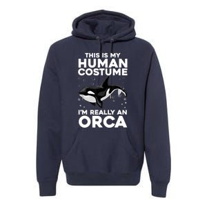 Cool Orca Sea Ocean Animal Orca Lover Premium Hoodie