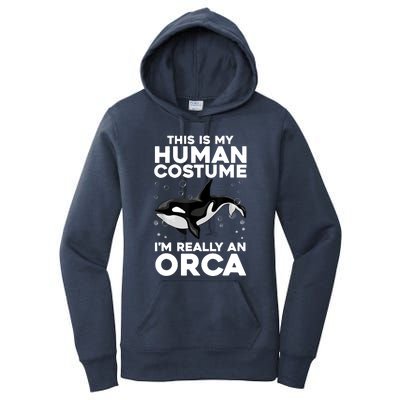 Cool Orca Sea Ocean Animal Orca Lover Women's Pullover Hoodie