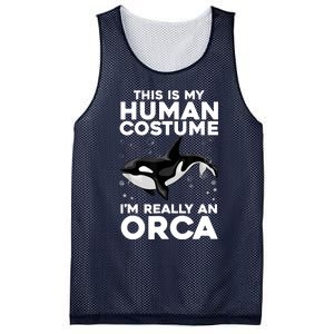 Cool Orca Sea Ocean Animal Orca Lover Mesh Reversible Basketball Jersey Tank