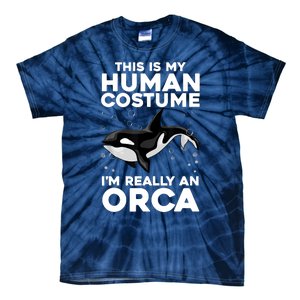 Cool Orca Sea Ocean Animal Orca Lover Tie-Dye T-Shirt