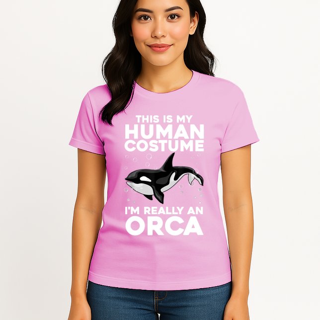 Cool Orca Sea Ocean Animal Orca Lover Womens T-Shirt