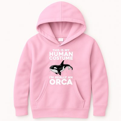 Cool Orca Sea Ocean Animal Orca Lover Kids Hoodie