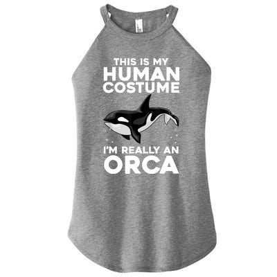 Cool Orca Sea Ocean Animal Orca Lover Women’s Perfect Tri Rocker Tank