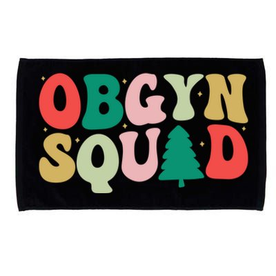 Christmas Obgyn Squad Obstetrician Gynecologist Obgyn Nurse Funny Gift Microfiber Hand Towel