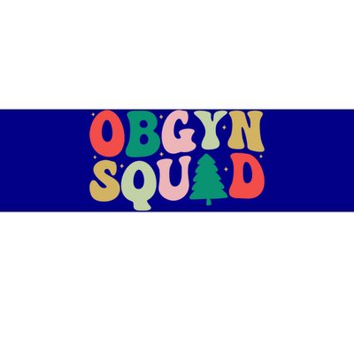 Christmas Obgyn Squad Obstetrician Gynecologist Obgyn Nurse Funny Gift Bumper Sticker