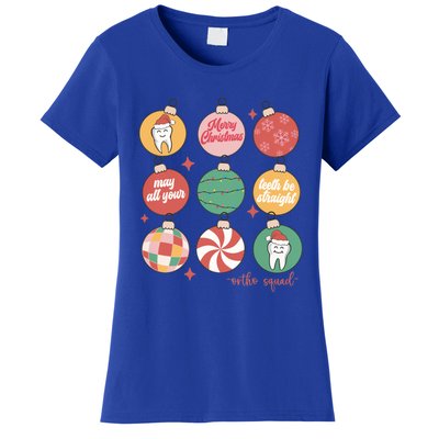 Christmas Orthodontic Squad Orthodontic Team Ortho Squad Gift Women's T-Shirt