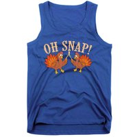 Cool Oh Snap! Funny Turkey With Wishbone Thanksgiving Tank Top