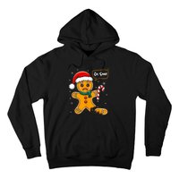 Christmas Oh Snap Gingerbread Man Cookie X Mas Pjs Hoodie