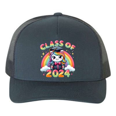 Class Of School Cute Unicorn Goodbye School Hello Summer Gift Yupoong Adult 5-Panel Trucker Hat