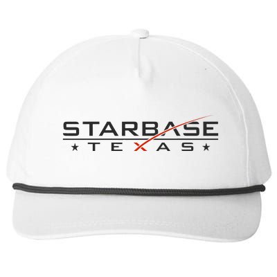 CITY OF STARBASE CAMERON COUNTY TEXAS BOCA CHICA STARSHIP Snapback Five-Panel Rope Hat