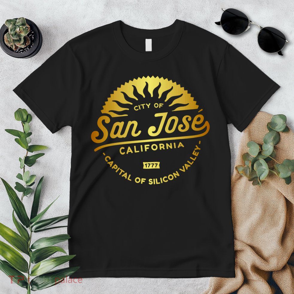 City Of San Jose California 1777 Capital Of Silicon Valley Premium T-Shirt