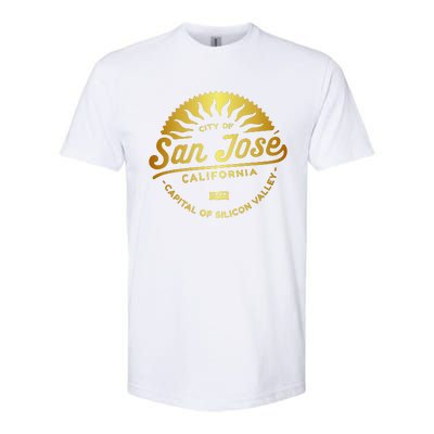 City Of San Jose California 1777 Capital Of Silicon Valley Softstyle® CVC T-Shirt