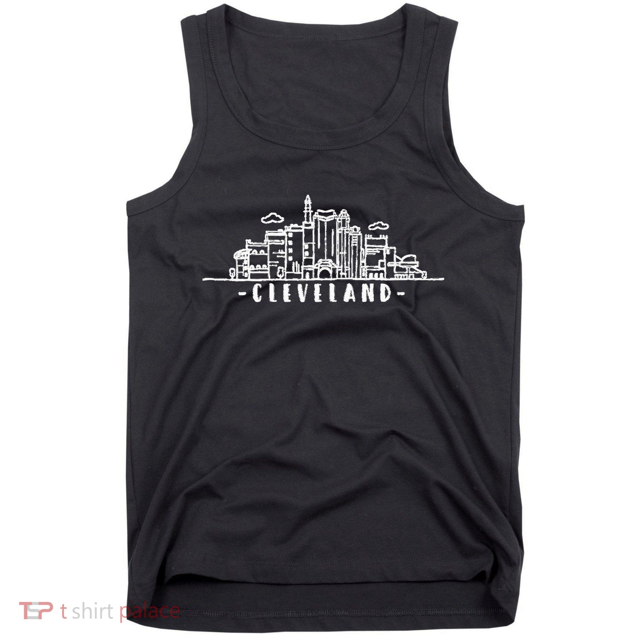 Cleveland Ohio Skyline Tank Top