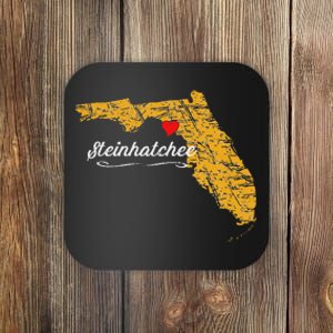 City Of Steinhatchee Florida Fl Merch Souvenir Graphic Coaster