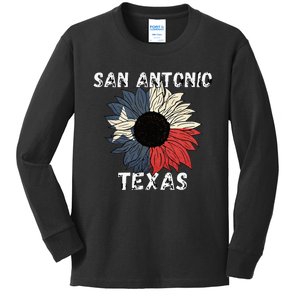 City Of San Antonio Apparel Souvenirs Kids Long Sleeve Shirt