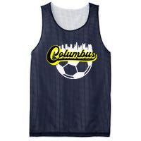 Columbus Ohio Soccer Apparel City Skyline Futbol Mesh Reversible Basketball Jersey Tank