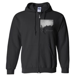 City Of San Francisco California Full Zip Hoodie