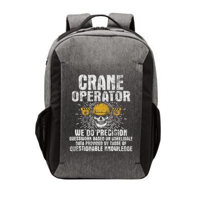 Crane Operator Skull Usa Flag Crane Driver Construction Vector Backpack
