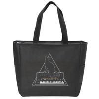 Cats On Synthesizer In Space Lover Music Producer Synth Zip Tote Bag