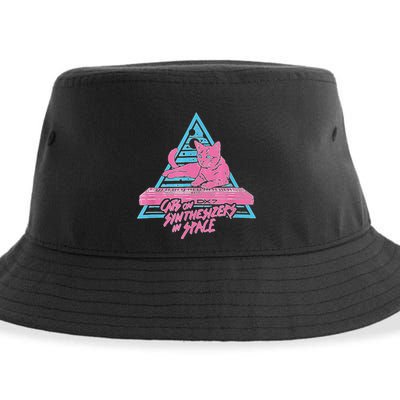 Cats On Synthesizers In Space Cat Owner Sustainable Bucket Hat