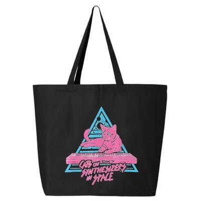 Cats On Synthesizers In Space Cat Owner 25L Jumbo Tote