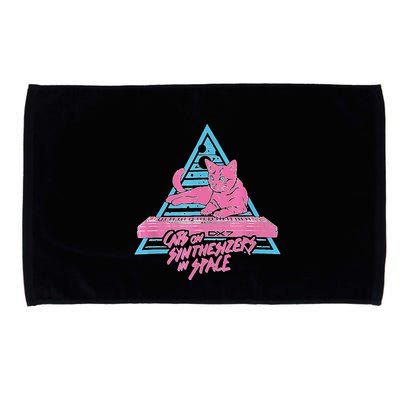 Cats On Synthesizers In Space Cat Owner Microfiber Hand Towel