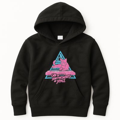 Cats On Synthesizers In Space Cat Owner Kids Hoodie