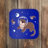 Cool Otter Space Gift Coaster