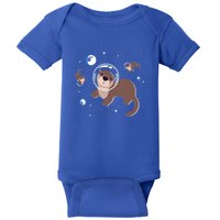 Cool Otter Space Gift Baby Bodysuit