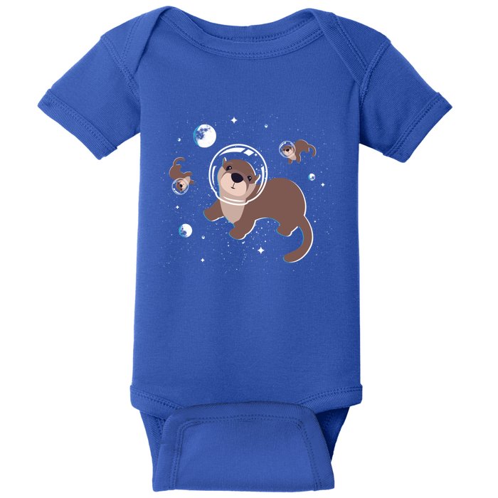 Cool Otter Space Gift Baby Bodysuit