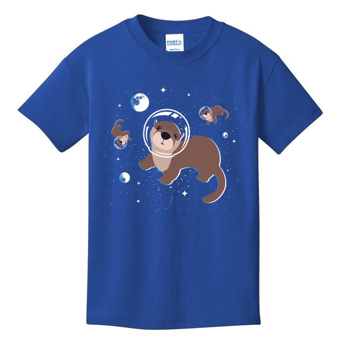 Cool Otter Space Gift Kids T-Shirt