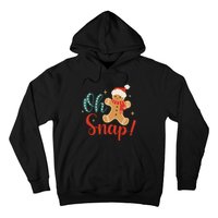 Christmas Oh Snap Gingerbread Santa Hat Funny Xmas Gift Hoodie