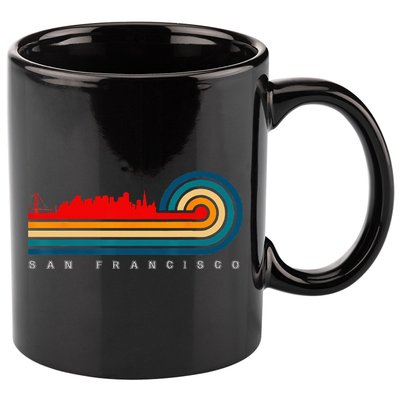City of San Francisco California 11oz C Handle Ceramic Mug