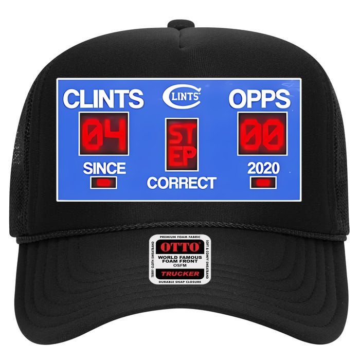 Clints Opps Since Correct 2024 High Crown Mesh Back Trucker Hat