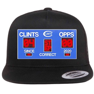 Clints Opps Since Correct 2024 Flat Bill Trucker Hat