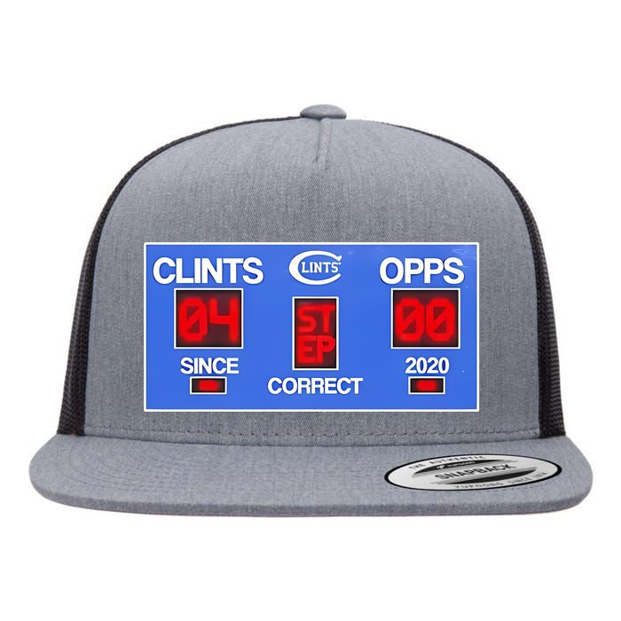 Clints Opps Since Correct 2024 Flat Bill Trucker Hat