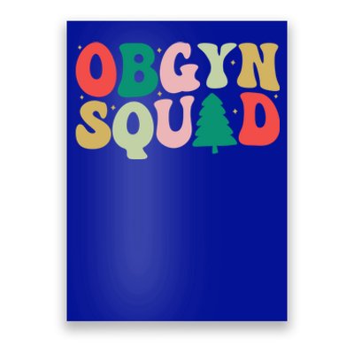 Christmas Obgyn Squad Obstetrician Gynecologist Obgyn Nurse Gift Poster