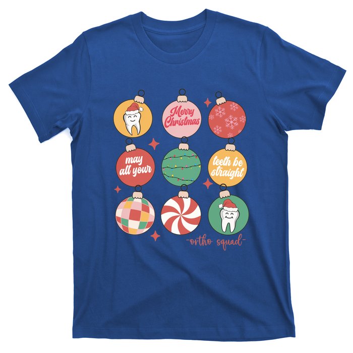 Christmas Orthodontic Squad Orthodontic Team Ortho Squad Gift T-Shirt